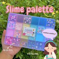 Gambar Slime Palette palet isi 24 pcs | slime warna warni isi banyak dari VJSA OFFICIAL undefined 2 Tokopedia