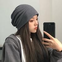 Gambar Topi Kupluk Beanie Hat Rajut Fashion Katun Murni Wool Hat Pria Wanita dari Lunarashop2 undefined 3 Tokopedia