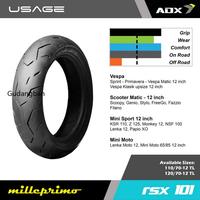 Gambar Ban Adx 110 70 12 Milleprimo Rsx101 Roadstrxr Ban Luar Motor Soft Compound Balap Kore Tehcnology Ring 12 dari Grand Auto Shop undefined 5 Tokopedia