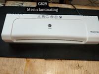 Gambar G829 ORIGINAL MESIN LAMINATING PRESS KERTAS FOTOCOPY COPY COPI UKURAN A4 F4 ALAT LAMINATOR PRES PLASTIK DOKUMEN LAMINASI PORTABLE LOW WATT CEPAT DAN PRAKTIS UNIVERSAL Mesin laminating ini digunakan untuk melaminasi atau melapisi kertas dokumen KTP poster dari rinabrand undefined 1 Tokopedia