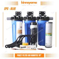 Gambar PTR Filter Air Sumur Bor / Zat Besi / Paket Filter 3 Tahap SPC - KINNOYAMA - Nanotec Clear, 3/4 Inch dari Affir store undefined 2 Tokopedia