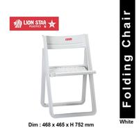 Gambar Kursi Lipat Plastik Lion Star FC Folding Chair Fc-8 Impala Bangku dari marland lapak undefined 4 Tokopedia