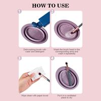 Gambar G0pr. Pembersih Make Up Brush Make Up Brush Cleaner Make Up Cleaner Bowl - C BOWL Pink dari kasminemkain undefined 4 Tokopedia