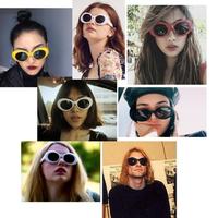 Gambar FASH1! kacamata oval kurt cobain Nirvana retro vintage pria wanita dari yunk Geryadivax undefined 4 Tokopedia