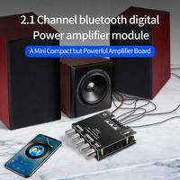 Gambar COD KIRIM CEPAT HongX Audio Amplifier Bluetooth 5.0 AUX 2.1 Channel Subwoofer ZK MT21 / Ampli bluetooth full bass 12 volt 100W mini super bass karaoke rakitan mobil rumah subwofer murah dari NANDA_officiall undefined 2 Tokopedia