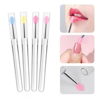 Gambar G0pr. LBT Kuas Silikon Silicone Nail Art Brush Aplikator Mirror Silicone Lip Brush Applicator dari kasminemkain undefined 3 Tokopedia