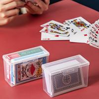 Gambar Empty Playing Card Storage Box Plastic Playing Card Case Holder Sps Closed dari Yoeli Store undefined 3 Tokopedia