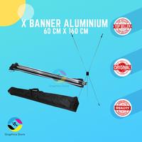 Gambar Rangka X BANNER Alumunium 60  x 160 cm dari Graphica Store Online undefined 5 Tokopedia