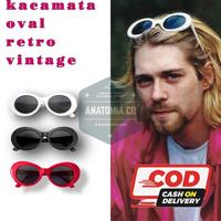 Gambar FASH1! kacamata oval kurt cobain Nirvana retro vintage pria wanita dari yunk Geryadivax undefined 1 Tokopedia
