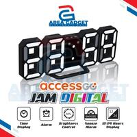 Gambar 3D Jam Digital Dinding Meja Bisa Alarm Cek Suhu Temperatur ACCESSGO LED DIGITAL CLOCK Jam Meja Dinding Estetik PREMIUM - AreaGadget - WHITE/GREEN dari AreaGadget undefined 1 Tokopedia