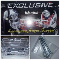 Gambar keranjang sayur dan dudukan plat nomer scoopy dan fino dari God Novels undefined 5 Tokopedia