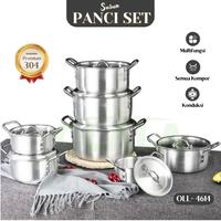 Gambar warung lidia / PANCI SET 7 SUSUN ALUMINIUM TEBAL ALUMINIUM COOKING POT OLL-CH4614 Barang berkwalitas dari warung lidia undefined 3 Tokopedia