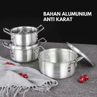 Gambar warung lidia / PANCI SET 7 SUSUN ALUMINIUM TEBAL ALUMINIUM COOKING POT OLL-CH4614 Barang berkwalitas dari warung lidia undefined 4 Tokopedia