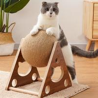 Gambar Cat Wheel Cat Shelves Cats Scratcher Excersice Wheel for Cats Climbing Frame Pet Sofa Protector Furniture Pet Scratch Ball Shelf dari alyaazhari undefined 1 Tokopedia