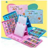 Gambar PROMO!! Crayon Anak Set Isi 208 Pcs / Pensil Warna Lengkap Set / Alat Lukis Mewarnai Lengkap Original Harga murah Kualitas Bagus - Pink 208 pcs dari KiwayaStore06 undefined 1 Tokopedia