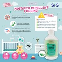 Gambar BerryC Mosquito Repellent Fogging 330ml Natural Anti Nyamuk DBD Demam Berdarah / Dengue Obat Cairan Liquid Fogging Disinfektan mosquito repellent / repellant anti bugs bite insect serangga lalat flies laron aman rumah indoor ruangan kamar asap smoke udara - 2pcs dari asesoris juna undefined 2 Tokopedia