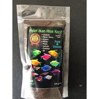 Gambar PAKAN IKAN PELET IKAN HIAS MAKANAN IKAN HIAS KECIL HBK PAKAN PELET IKAN GLOFISH NEON GUPPY MOLLY 100GR PREMIUM KECIL LEMBUT APUNG TENGGELAM  Gold Fish dari Farellazxy6102 undefined 1 Tokopedia