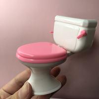 Gambar 1/12 Dollhouse Miniature Toilet Model White Pink Plastic Bathroom Kids Toy Accs dari PT CERMIN RAHAYU TERRBARU undefined 3 Tokopedia