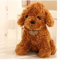 Gambar 18/25 cm Simulation Dog Poodle Plush Toys Cute Animal Suffed Doll Christmas Gift dari SRC DdsStore undefined 2 Tokopedia
