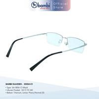 Gambar Bambi Frame Kacamata Edisi Titanium Black Code 23324-C1 Original dari Bambifiles Store undefined 3 Tokopedia