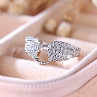 Gambar Cute Female White Zircon Stone Ring Trendy Silver Color Engagement Rings For Women Small Wedding Jewelry Gift dari Muhammadsairitk undefined 1 Tokopedia