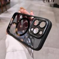 Gambar Case Tahan Guncangan Magsafe Case iPhone 11 12 13 14 15 Pro Max Plus With Metal Lensa Camera Protector dari bar bar cuan undefined 4 Tokopedia