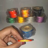 Gambar Stiker sticker lis list velg ban motor mobil lebar 4mm 0,4cm 0,4 cm 4 mm panjang 5 meter dari ROSH MART undefined 3 Tokopedia