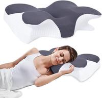 Gambar Ergonomic Neck Pillow for Sleeping Memory Foam Bed Pillow Side Sleeper Pillow for Neck Pain Cervical Pillow for Neck Pain Relief dari pandipan undefined 1 Tokopedia