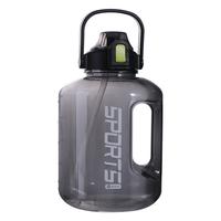 Gambar Sale, Drinking Bottles 1.8L/3L Sports Water Bottle Large Capacity Straw Men Water Kettle Time Scale dari Bramayudi undefined 1 Tokopedia