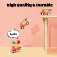 Gambar Hola Mainan edukasi montessori mobil mobilan anak Assembling toy truck logic game dari Lumi Mainan Edukasi undefined 5 Tokopedia