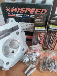 Gambar Cylinder Head Hispeed 5VV Klep 28-24 Noken As Per Klep Thailand Yamaha Mio Nouvo Fino Soul Karbu Blok Kop Hi Speed 5 VV dari Kinarasa Market undefined 4 Tokopedia