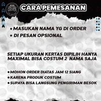 Gambar READYSTOK TATO TEMPORER REQUEST NAMA dari Berkahsyarr undefined 5 Tokopedia