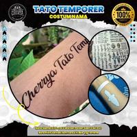 Gambar READYSTOK TATO TEMPORER REQUEST NAMA dari Berkahsyarr undefined 2 Tokopedia