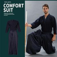Gambar Japanese Kendo Uniforms Martial Arts Clothing Kendo Aikido Hapkido Martial Arts Keikogi and Hakama Suit Men Women Taekwondo dari GROSIR ALATTULIS TERRBARRY undefined 3 Tokopedia