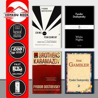 Gambar Crime and Punishment | White Nights | The Brothers Karamazov | The Gambler By Fyodor Dostoyevsky - Crime and Punishment dari younkou books undefined 1 Tokopedia