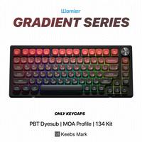 Gambar Ready Womier Gradient Series Moa Profile 134 Keys Pbt Dyesub Keycaps Mechanical Keyboard Ready dari Hamzah CV undefined 2 Tokopedia