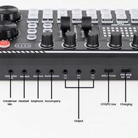 Gambar BEST SELLER TaffSTUDIO Pro Audio Interface Mixer Sound Card Live Karaoke / mixer audio mini kecil 4 chanel elektrik murah cuci gudang termurah berkualitas sound card live streaming karaoke suara bagus mini bluetooth murah lengkap / sound card v8 bluetooth dari PRESMOL MART undefined 4 Tokopedia