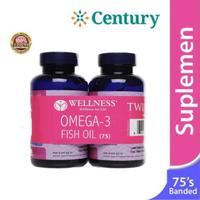 Gambar (JD)Wellness Omega-3 Fish Oil @75 Caps (Buy 1 Get 1 Free) / Minyak Ikan/ Fish Oil 1000mg/ Kolesterol dari jondee_id undefined 1 Tokopedia