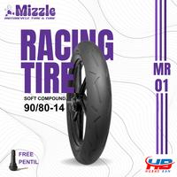 Gambar Ban Mizzle MR01 90/80-14 Soft Compound Racing Matic Depan Belakang MR1 dari Distroban09 undefined 1 Tokopedia