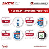 Gambar Henkel LOCTITE 401 Instant Adhesive Lem Instan Lem Super Glue 20 gr - 401 Terlaris - 401+ML11+Philip dari liana X Store undefined 2 Tokopedia