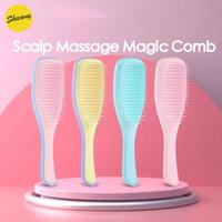 Gambar Magic Detangling Comb Anti-static Massage Hair Brushes Tangle Detangle Air Cushion Hairbrush Comb Barber Hair Styling Tool dari Elemence undefined 1 Tokopedia