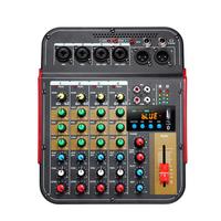 Gambar COD KIRIM CEPAT Nsingyue Professional Live Audio Mixer DJ Bluetooth 6 Channel MX i6/ Mixer audio mini amplifier 2 chanel 4 chanel efek suara ashley yamaha karaoke soundcraft bekas murah cuci gudang/ Soundcard v8 full paket lengkap f999 pro taff dari PRESMOL MART undefined 3 Tokopedia