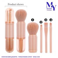 Gambar KUAS MAKE UP KOSMETIK PORTABLE MAKE UP TRAVEL BRUSH 4 IN 1 dari Soyou Stored undefined 2 Tokopedia