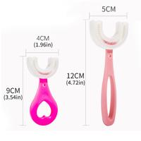 Gambar HEMATIN Sikat Gigi Anak Bayi U Silikon Toothbrush Gosok Teeth Baby U-Shape Bentuk U Silicon Lembut BPA Free Training Tooth Brush Type dari acepiwwan undefined 2 Tokopedia