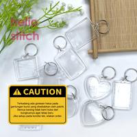 Gambar 1 pcs Gantungan Kunci Akrilik Insert Paper Photo Keychain bagian 2 - Oval dari Helio Stitch undefined 2 Tokopedia