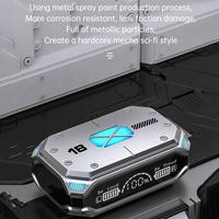 Gambar (IMPORT) M41 Wireless Bluetooth Touch Digital Display In-Ear Sports Metal Texture Mecha Wind Dazzle Colour Light Magnetic Suction dari Alsica Shopping undefined 5 Tokopedia