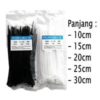 Gambar Kabel Ties Besar 30cm 20cm 10cm 15cm 25cm Hitam Putih 100pcs Kabel Tis Kecil 10 15 20 25 30 cm dari WKOCZ undefined 1 Tokopedia