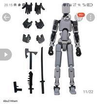 Gambar DUMMY 13 TITAN 13 T13 JOINTED POSEABLE ACTION FIGURE LUCKY Custom Color 3D Print TITAN 13 T13 Mainan Toy Toys Hobi Hobby Hobbies Koleksi Collection Robot Mecha Mannequin Manekin Figur Artikulasi Articulated Viral Printing Cetak Boneka Doll Anak dari Dede Hilpanisaz undefined 5 Tokopedia