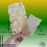 Gambar afra jaya Krupuk Puli Gendar Lempeng Karak Krupuk Nasi Beras Rasa Bawang Mentah Asli Khasnya Magetan Madiun 2,5kg atau 1 ball Murah dari Ayra super store undefined 3 Tokopedia