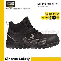 Gambar Sepatu Safety Jogger Milos S1P Mid - Black/ Hitam - Size 42 dari yusufkurniawan24 undefined 5 Tokopedia